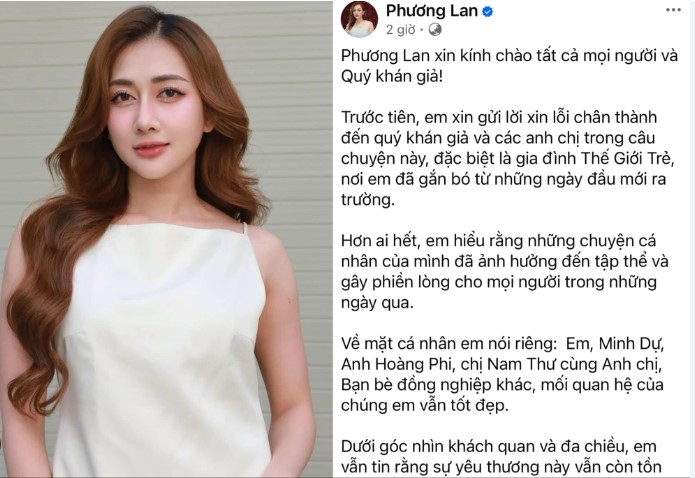 Cay đắng quá, Phương Lan cuối cùng đã lên tiếng ồn ào giữa Minh Dự, Nam Thư – Phan Đạt , nhưng người cô bảo vệ lại không phải là chồng: Quá đen cho anh chàng thật phí mối tìm gần 8 năm