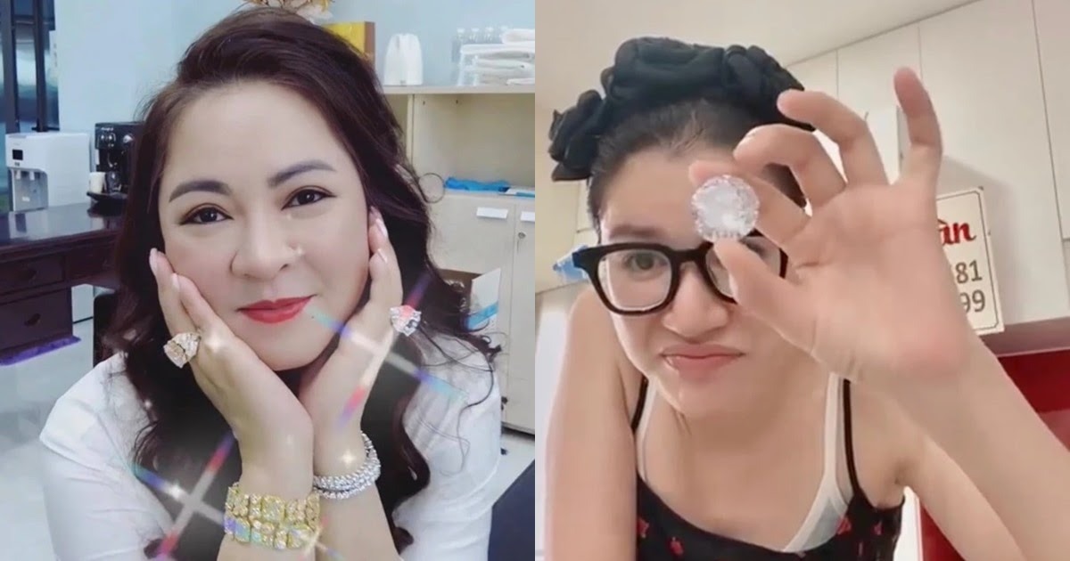 Trang Khàn ‘khịa’ bà Hằng: “Kim cương của bà đấu giá ai thèm mua. Chuyển thẳng cho MTTQ ấy”