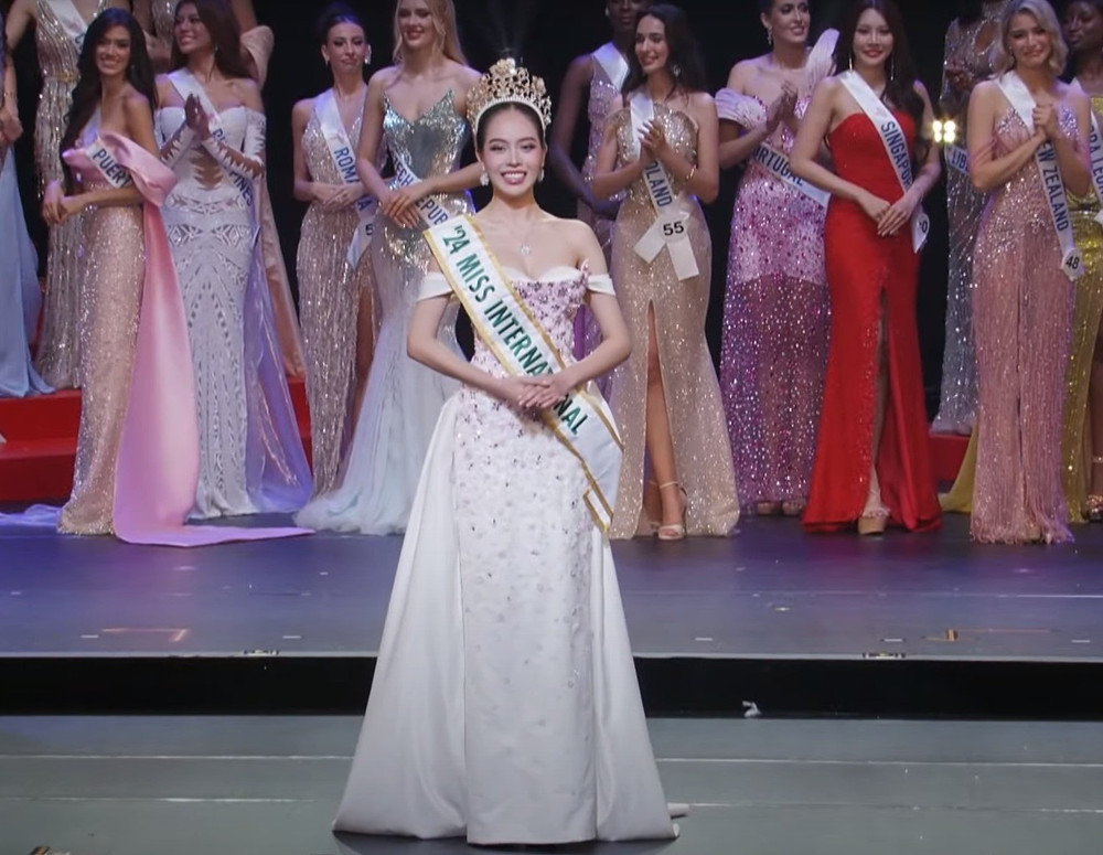 Hoa hậu Thanh Thủy xuất sắc  đăng quang Miss International 2024!