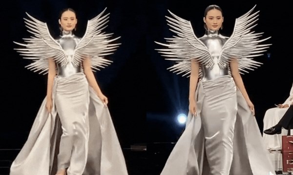 Ý Nhi gây khó hiểu khi catwalk như robot: Thế này thi thố quốc tế cái nỗi gì, càng xem càng thấy chối