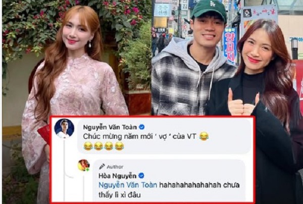 Văn Toàn bất ngờ gọi Hòa Minzy là vợ, cư dân mạng rộn ràng bàn tán: Chủ tịch khẳng định chủ quyền rồi