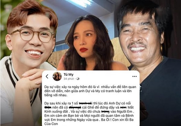 Chuyện như đùa: Con gái NS Lê Quốc Nam – Tú My lên tiếng về drama với Minh Dự xác nhận ‘không bị tá:c độn:g vậ:t lý’