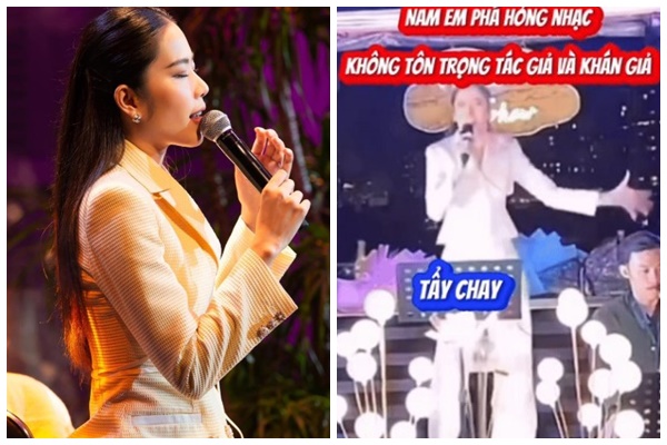 Nam Em gào thét, ‘tái b.ệnh’ trong lúc đang biểu diễn khiến khán giả yêu cầu trả lại tiền vé: Cô ta quá cợt nhả